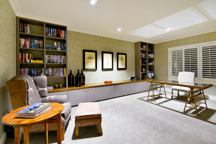 Ultimate Luxury - JD Glover Homes - family room unit-874